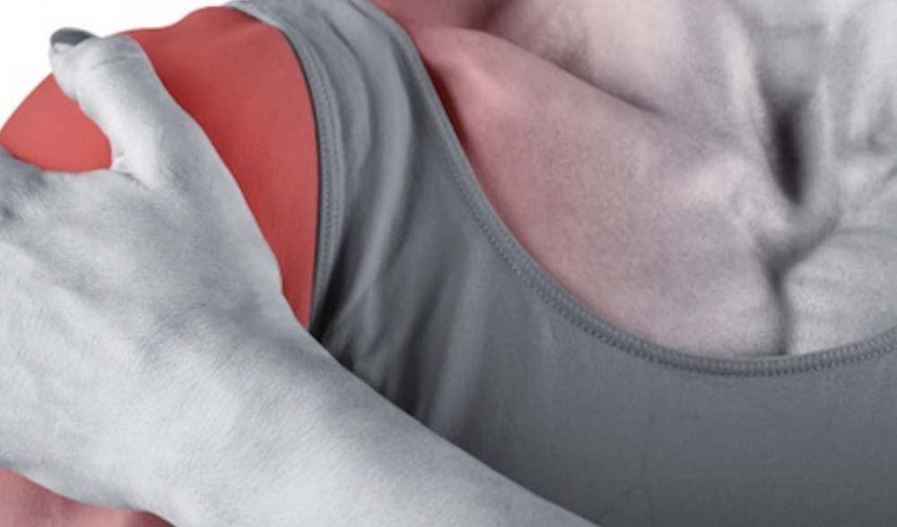 flared up shoulder pain